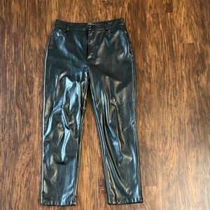 SHEIN Faux Leather Pants